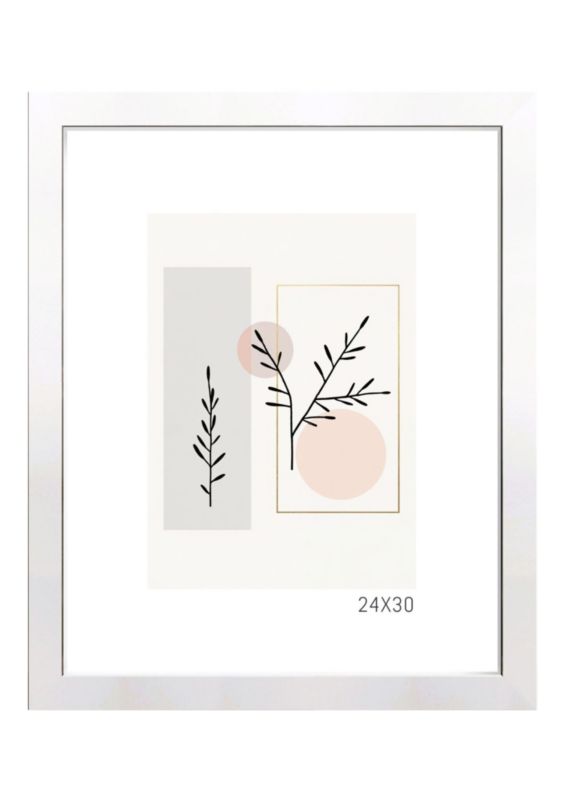Ramka na zdjęcie MDF BASIC 29,7x42 cm biały 1 szt.