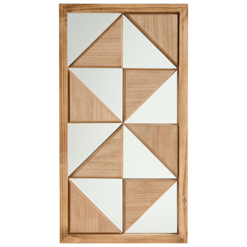 Dekoracja ścienna Hiesville Drewno jodłowe 75 cm Jasnobrązowy 1 szt.