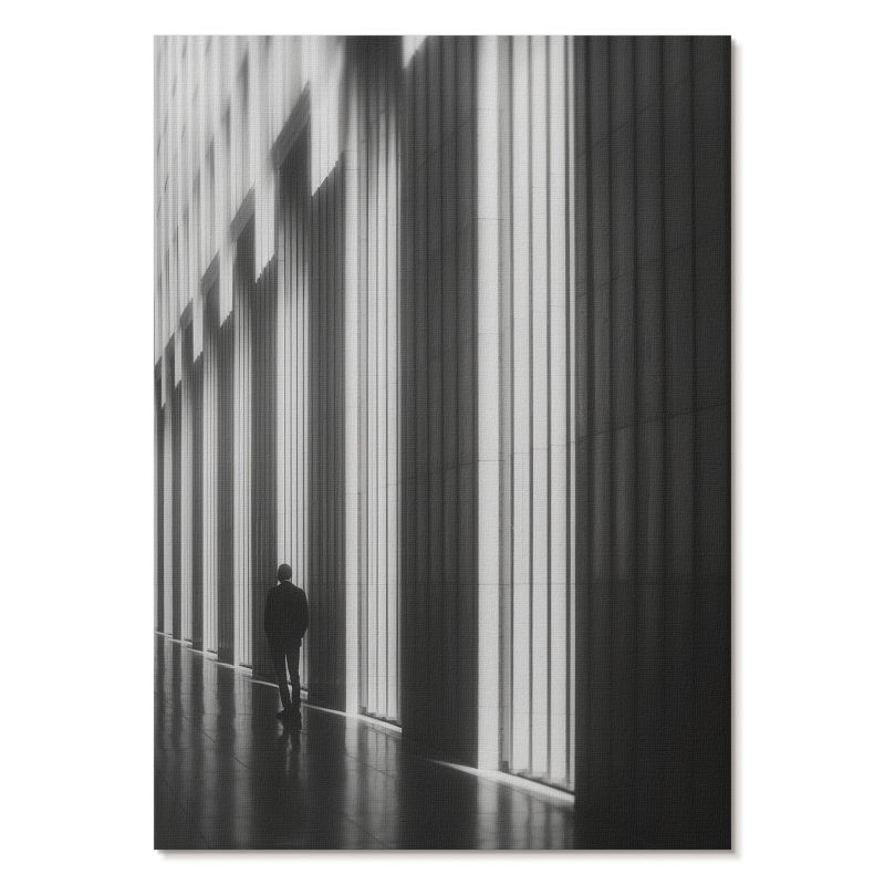 Plakat na Ścianę Tulup 21x29,7 cm (A4) Artystyczna architektura Do biura, salonu, przedpokoju 1 szt.