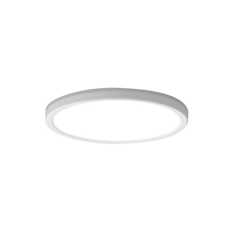 Plafon 30cm Italux Corte biały okrągły 30cm LED 28W Biały zmienny 2800-6000K 3000lm IP20 - 1 szt.
