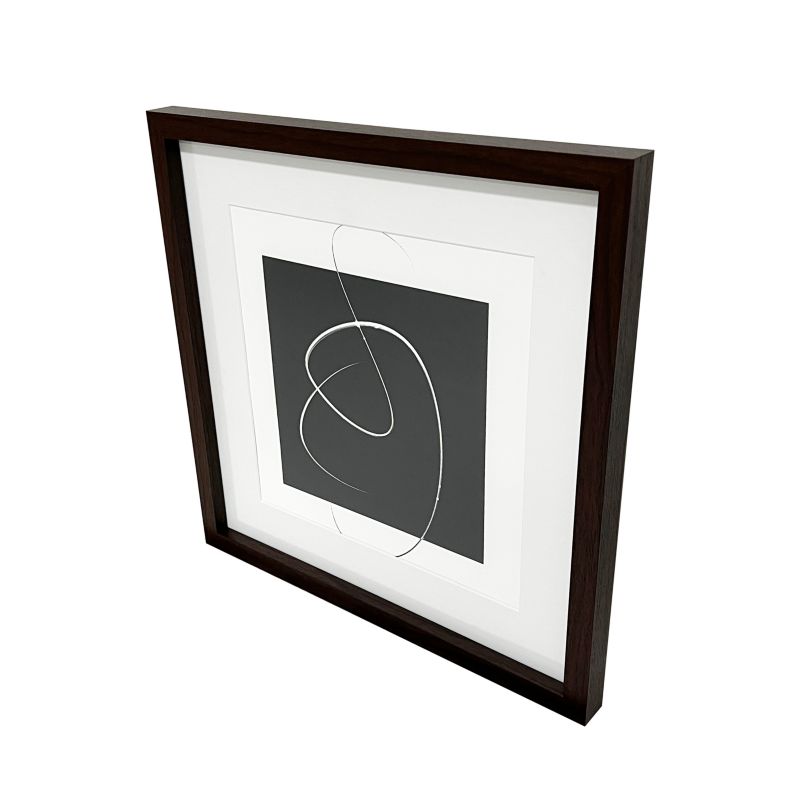 Ramka na zdjęcia GoodHome Islande 40 x 40 cm orzechowa
