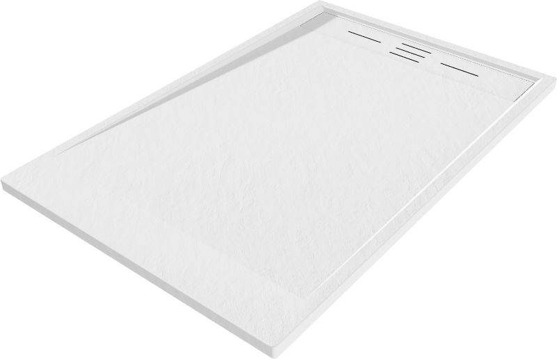 Brodzik prostokątny Mexen Amon biały 90x80 cm 1 szt.