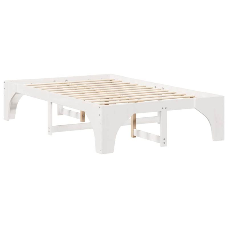 Rama łóżka WaszeMeble 135x190 cm Biały sosna WM-872996 1 szt.