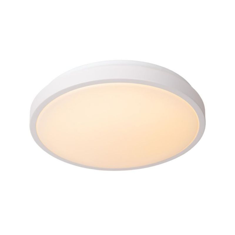 Plafon Lucide DASHER biały okrągły 34,8cm LED 18W biały ciepły 2700K 1150lm IP44 - 1 szt.