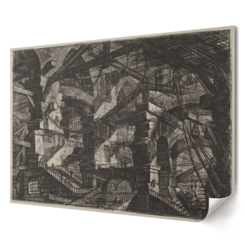 Plakat canvas Wallfluent Format A2 Łuk gotycki Artysta Giovanni Battista Piranesi 1 szt.