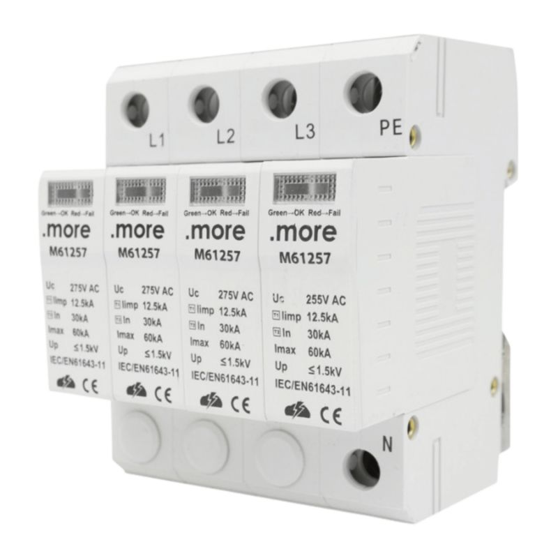 Ogranicznik Przepięć Eco Light 3P+N 30Ka B+C M61369 1szt.