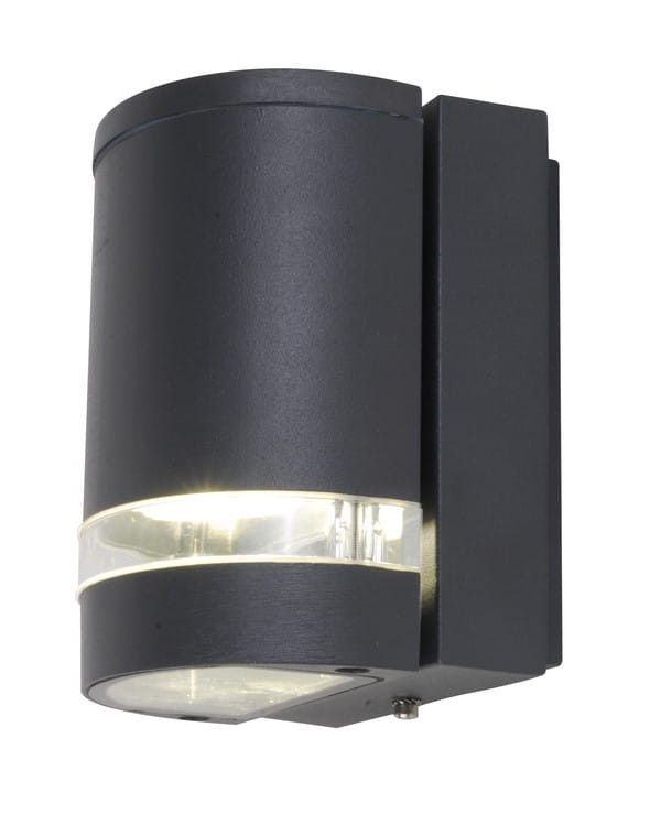 Kinkiet ścienny zewnętrzny Lutec Focus antracytowo-biały 1 x GU10 x 35W IP44 wym: 15 x 10,9 x 11 cm - 1 szt.