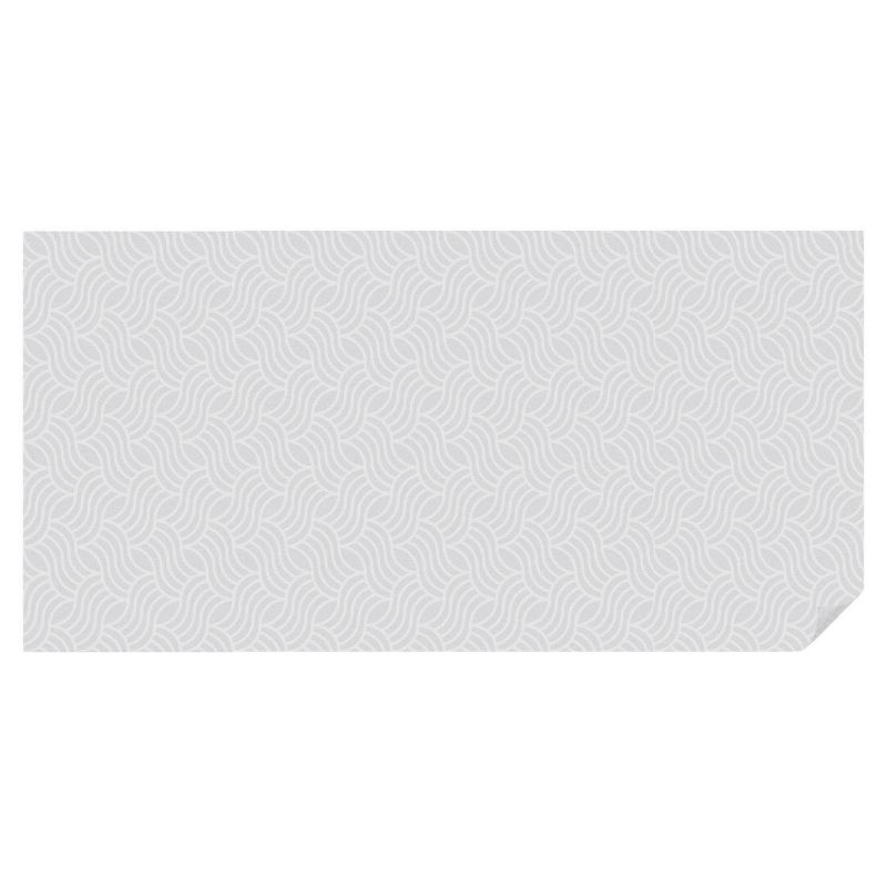 Folia Dekoracyjna na Szybę Tulup 200x100 cm Witraż Samoprzylepny Geometryczne fale relaksu 1 rol.