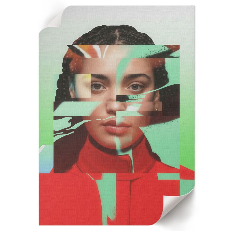 Wydruk Na Płótnie ArtPrintCave 21x29,7 cm Nowoczesny portret Boa 1 szt.