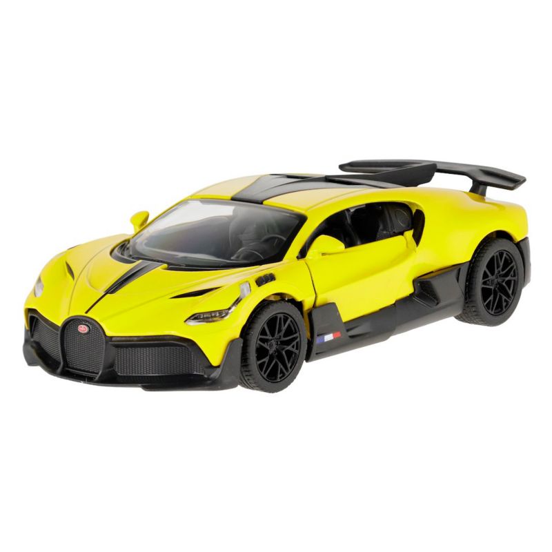 Model 1:36, Bugatti Divo, żółty, Carmotion, 1 szt