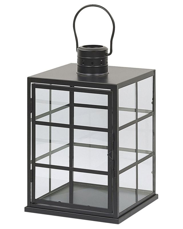 Lampion Bintan Metal 33 cm Czarny 1 szt.
