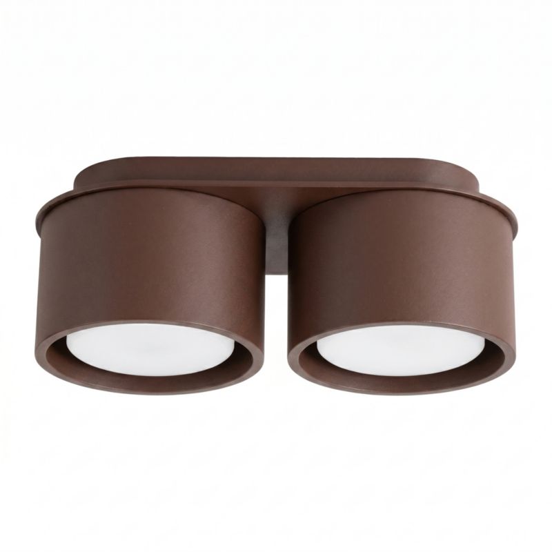 Plafon MODO 2 brązowy Gx53 Sollux Lighting 1 szt.