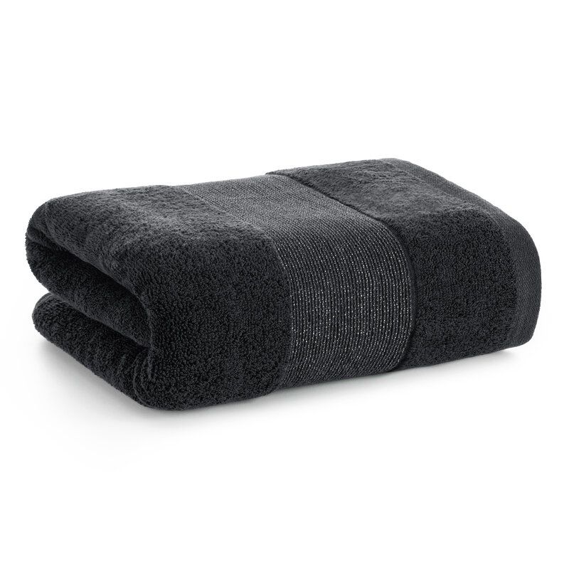 Ręcznik Eurofirany Zoja 70x140 czarny 1 szt.