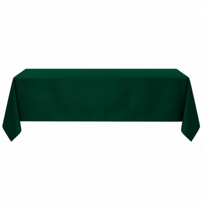 Obrus plamoodporny Spod Igły i Nitki 110x160 cm zielony butelkowy 1 szt.