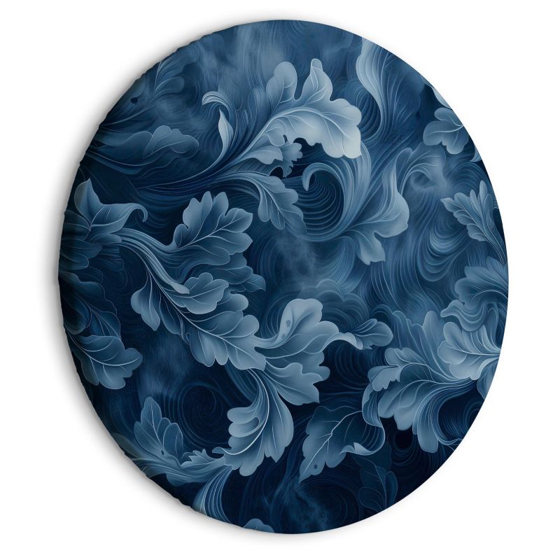 Obraz owalny Artgeist Ornamenty abstrakcyjne 80 x 80 cm płótno włoskie 1 szt