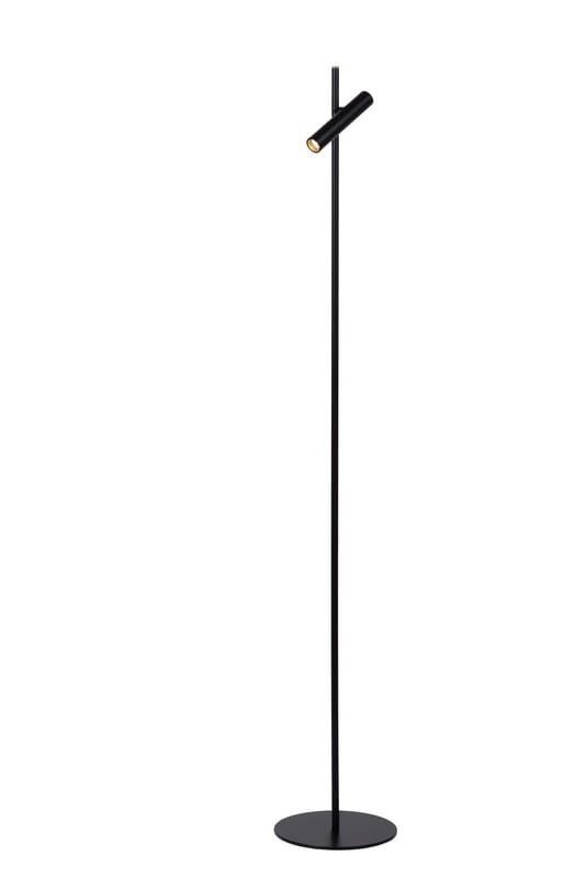 Lampa podłogowa stojąca Lucide Philon czarna LED 4.5W 3000K 380lm wym: 140 x 23 x 23 cm - 1 szt.