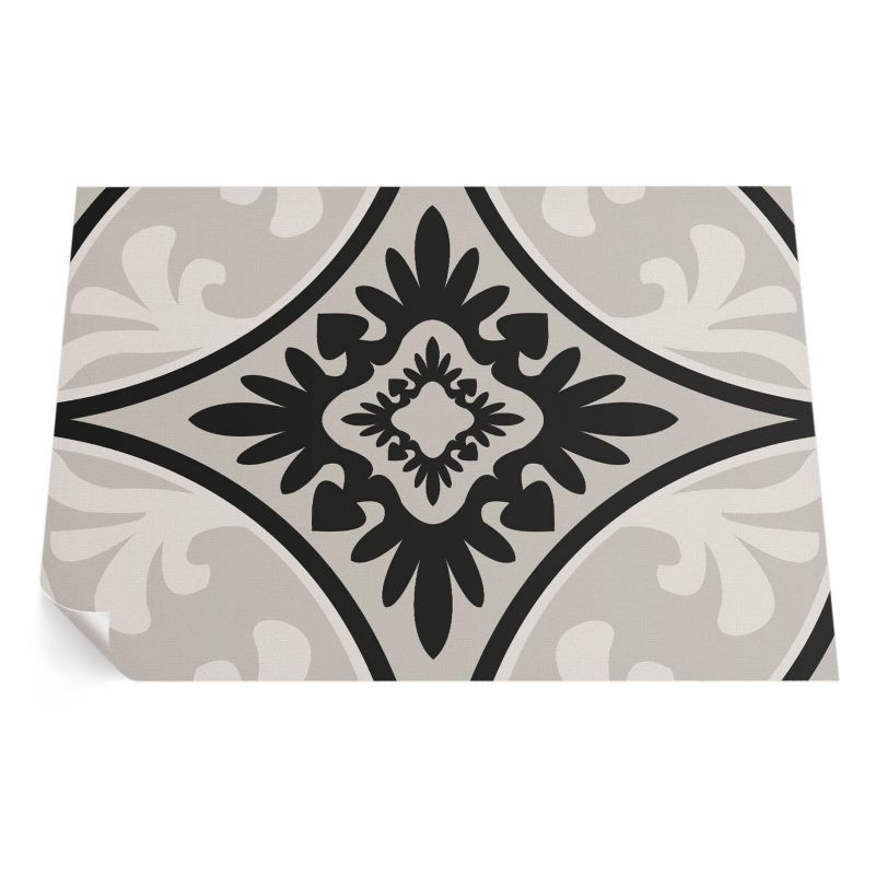 Dywan Winylowy Zewnętrzny ArtPrintCave 80x120 cm Wzór płytki elegancki ornament 1 szt.
