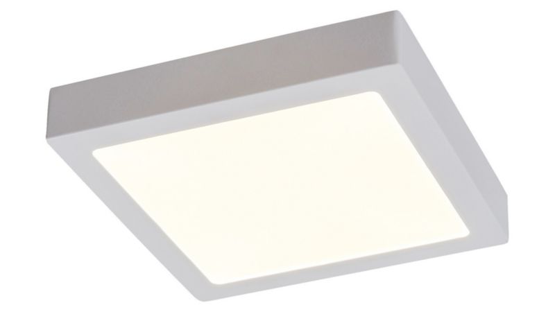 Oprawa sufitowa wpuszczana Rabalux Lois biały matowy 1 x x 18W IP20 wym: 22,5 x 22,5 cm kwadratowa - 1 szt.