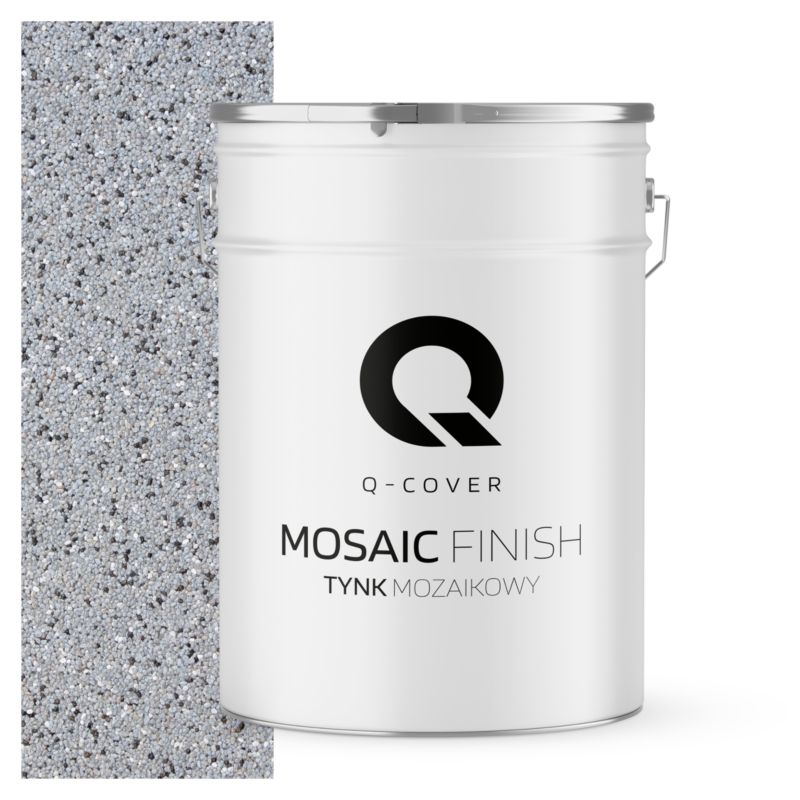 Tynk Mozaikowy Q-Cover Szary M32 25KG