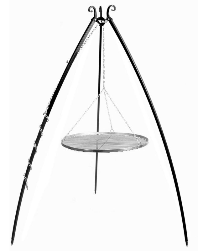 Grill TYLETEGOTU na trójnogu LARGO 80 cm czarny 1 szt