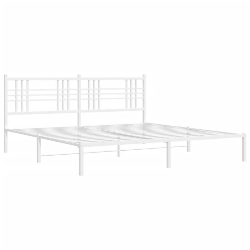 Łóżko metalowe WaszeMeble 183x213 cm biała WM-376378 1 szt.