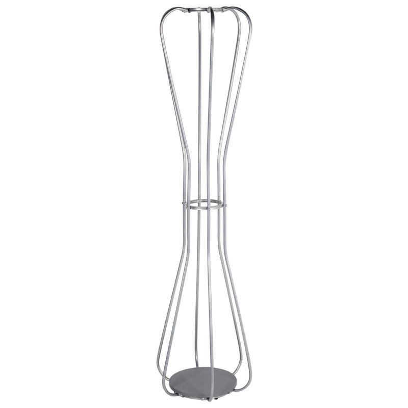Wieszak na ubrania Ordway Srebrny 1 szt.