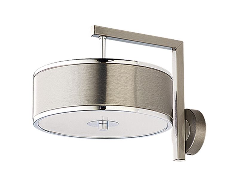 Kinkiet ścienny Jupiter JAZZ srebrno-biały 1xE14x15W IP20 - 1 szt.