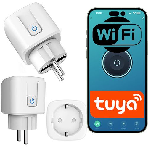 Inteligentne gniazdko WiFi Sone 16A 3680W z funkcją pomiaru energii 1 szt.