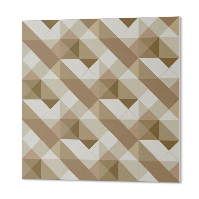 Płytki Winylowe ArtPrintCave 30x30 cm Geometria w odcieniach ziemi 9 szt.