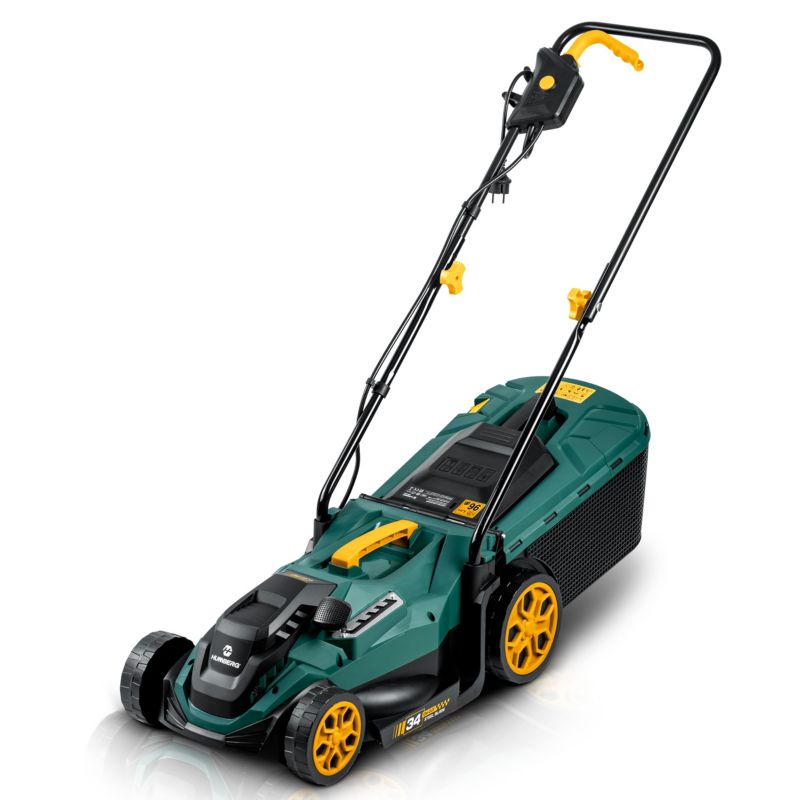 Kosiarka elektryczna Humberg HM-612 lekka mocna z regulacją 1400W 34cm zielona 1szt.
