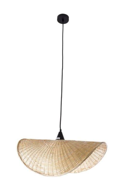 Lampa wisząca Maxlight Koshi czarna wym: 120 x 60 x 32 cm 1xE27 x 1 szt.