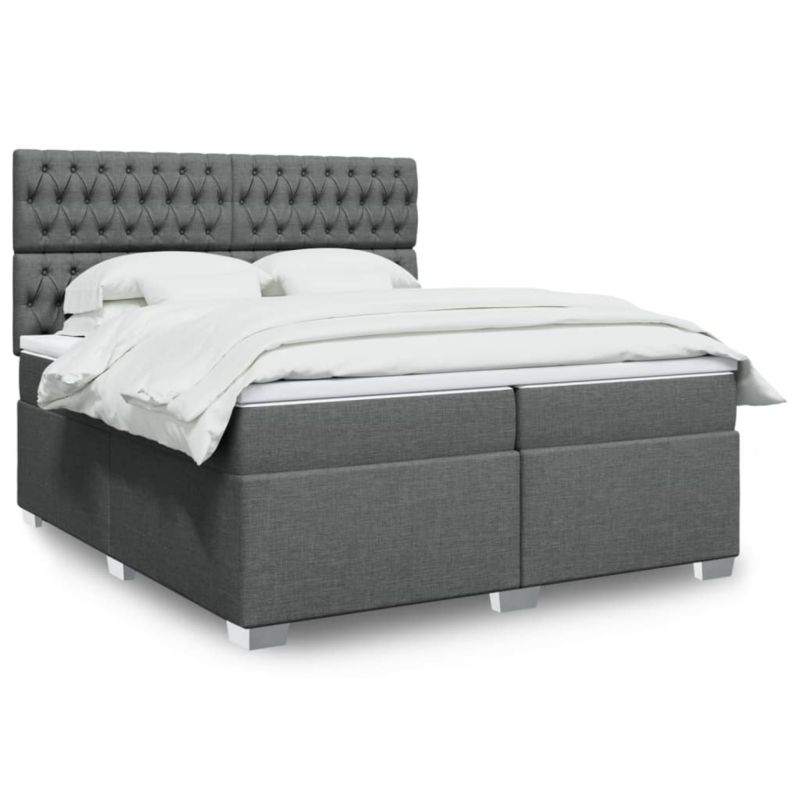 Łóżko kontynentalne WaszeMeble 200x200 cm Brązowe WM-3290603 1 szt.