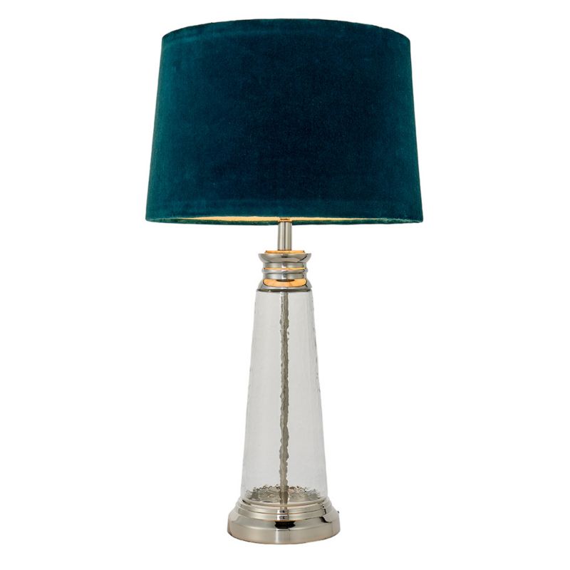 Lampa stołowa Endon WINSLET turkusowa 1xE27x20W IP20 wym:61x35,5x35,5cm - 1 szt.