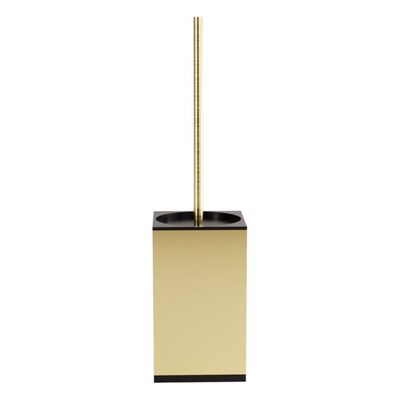 Szczotka Wc Rea B110 Złoty Szczotkowany 8X8X39Cm 1Szt