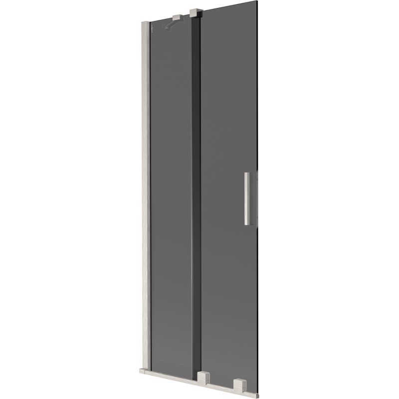 Parawan nawannowy 2-skrzydłowy Mexen Velar grafit 70x150 cm 1 szt.