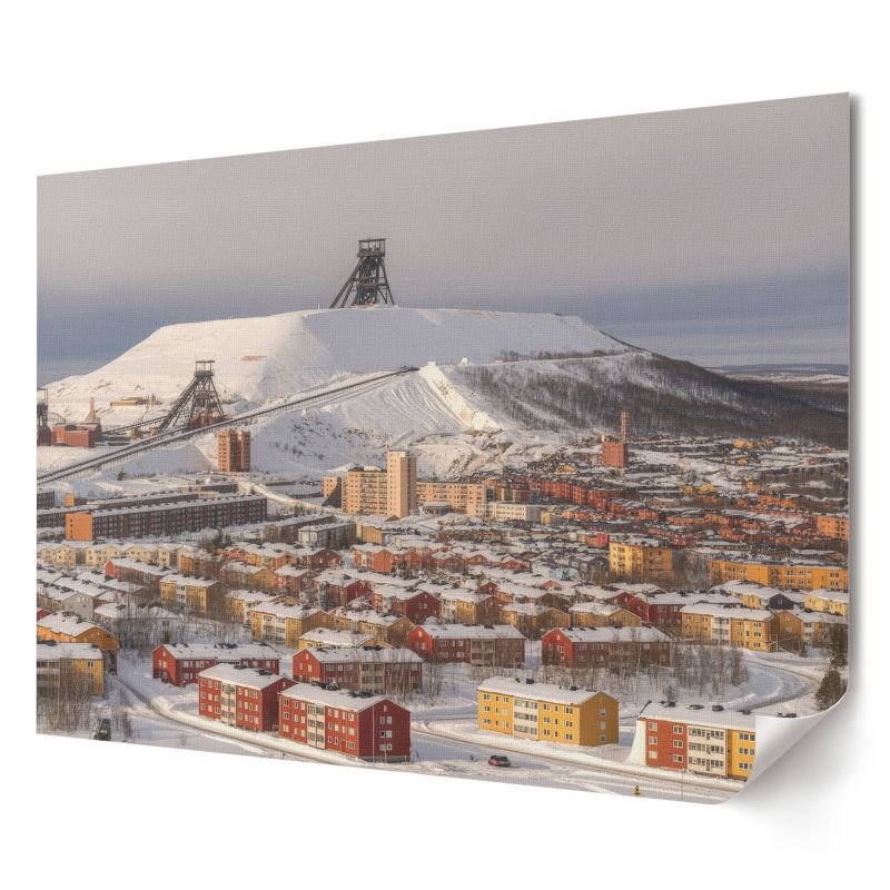 Plakat na ścianę Wallfluent Format A3 Zimowy krajobraz Artysta MM 1 szt.