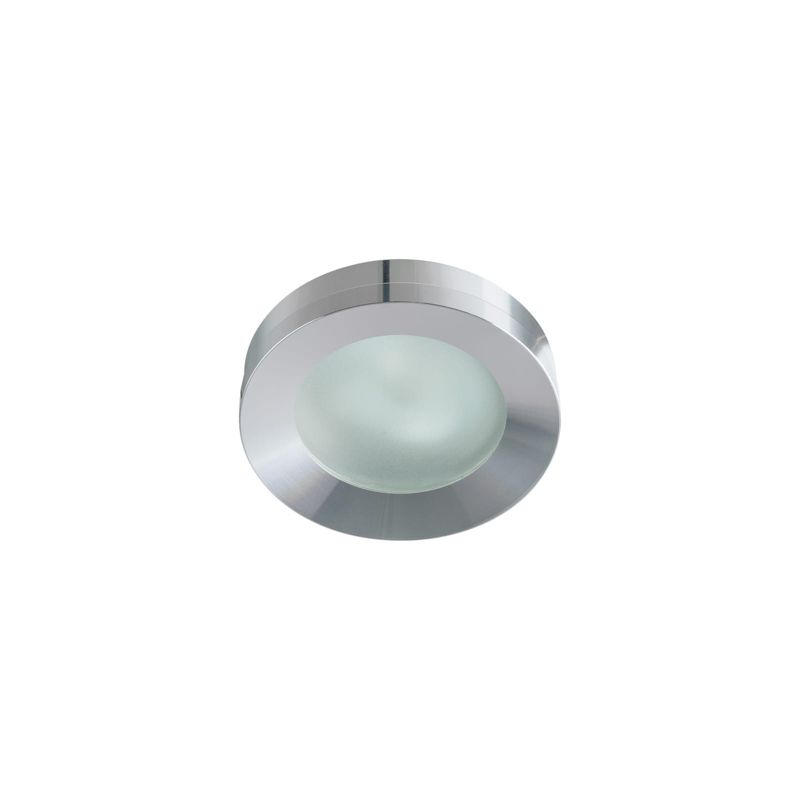 Oprawa sufitowa wpuszczana Italux Verta stal satyna 1 x GX5.3 x 50W IP20 wym: 3,5 x 8 x 8 cm okrągła - 1 szt.