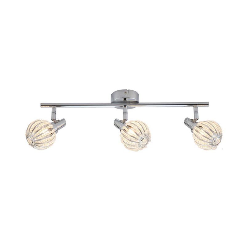 Lampa sufitowa wisząca Italux Lopez 0936 chromowana bezbarwny styl klasyczny 3xG9 x 28W 1 szt.