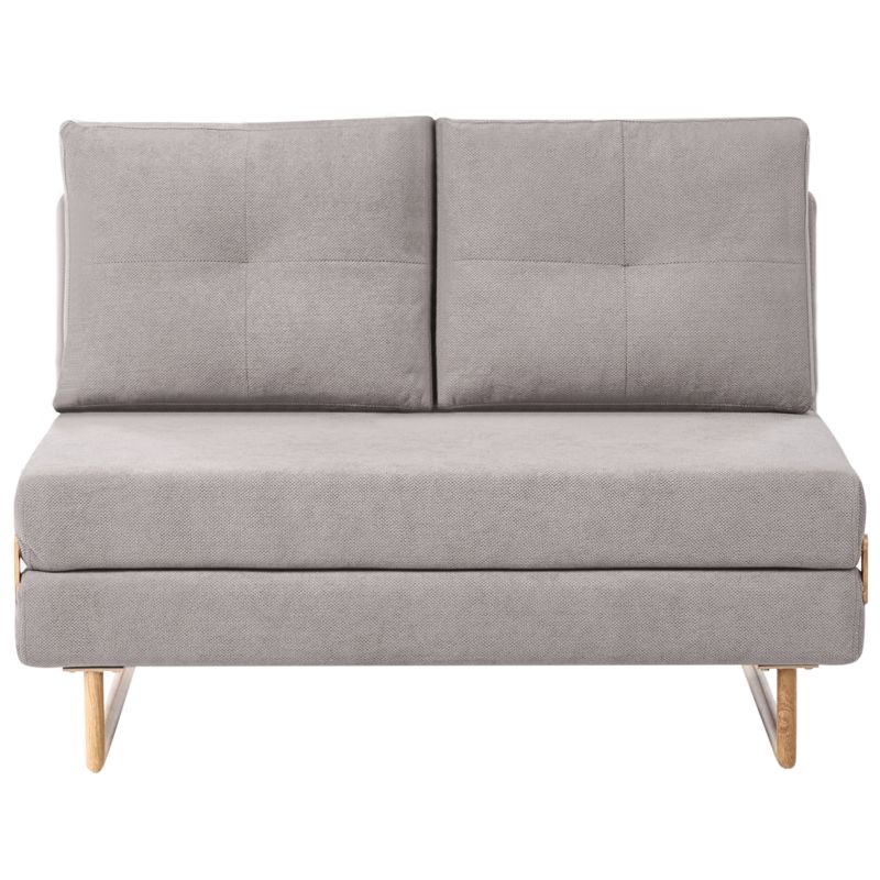 Sofa rozkładana dla 2 osób Jerslev Szary 1 szt.