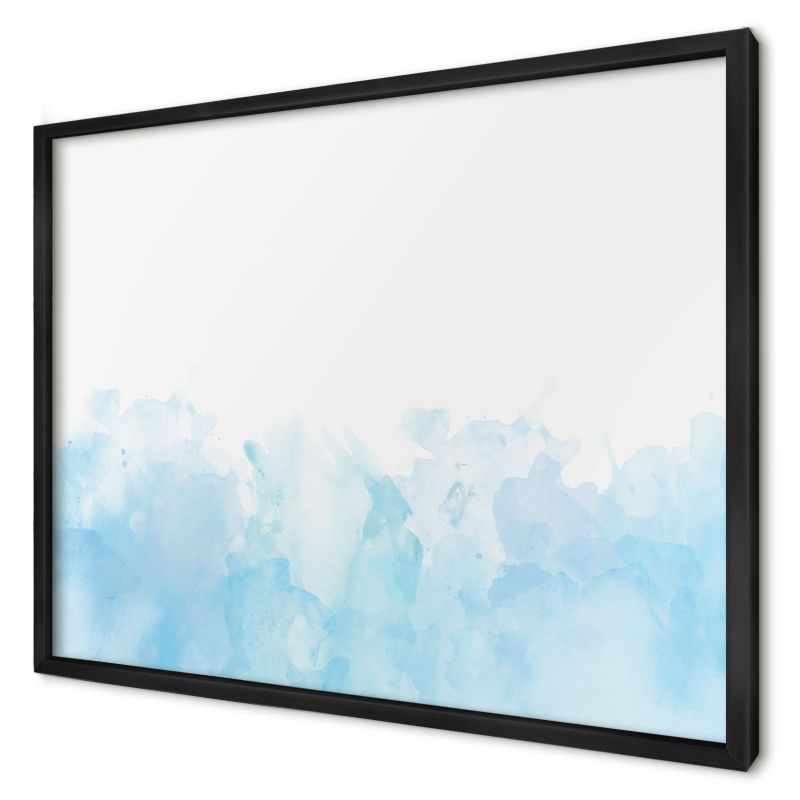 Tablica magnetyczna dekoracyjna Wallfluent 70x50 Relaksujący pejzaż w czarnej ramie 1szt