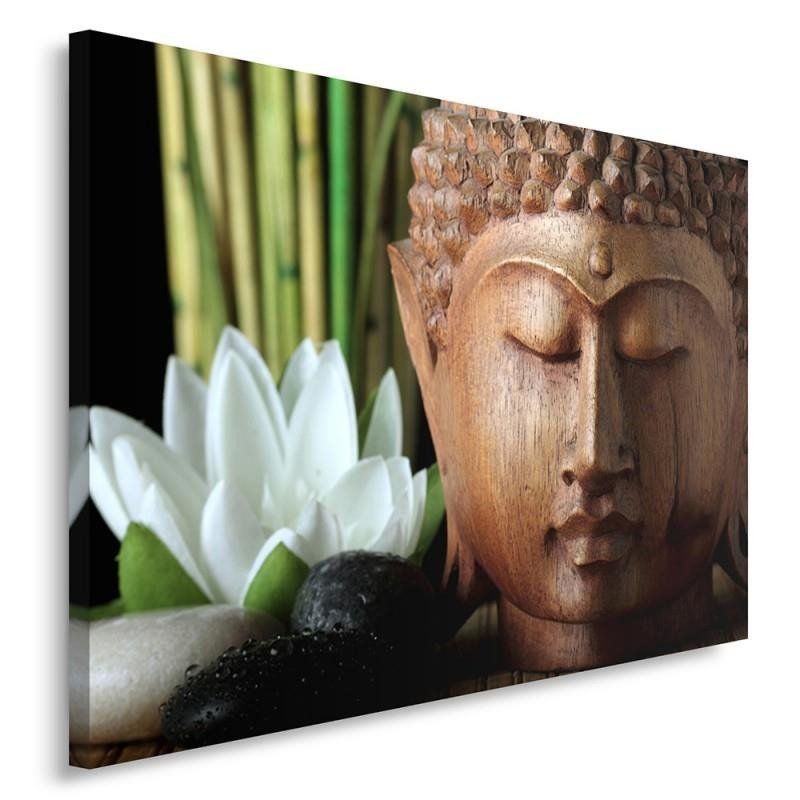 Obraz na płótnie Feeby Budda bambus zen spa 60x40cm 1szt