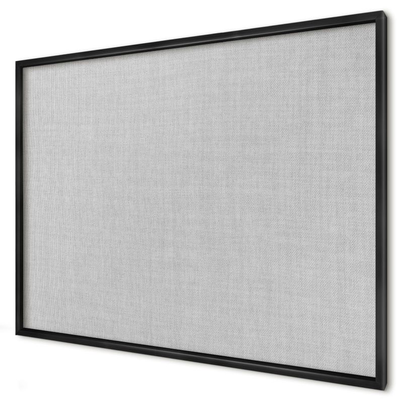 Ozdobna tablica na magnesy Wallfluent 100x70 Subtelna elegancja w czarnej ramie 1szt