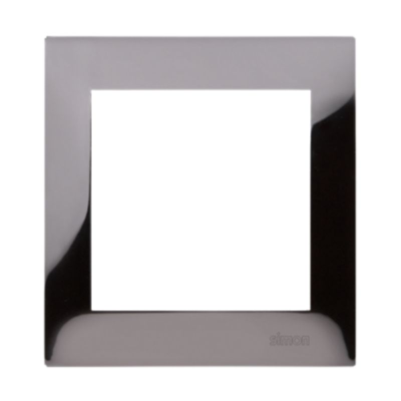 Ramka Pojedyncza Kontakt Simon 54 Metal Ciemna Stal Dr1/67 1szt.