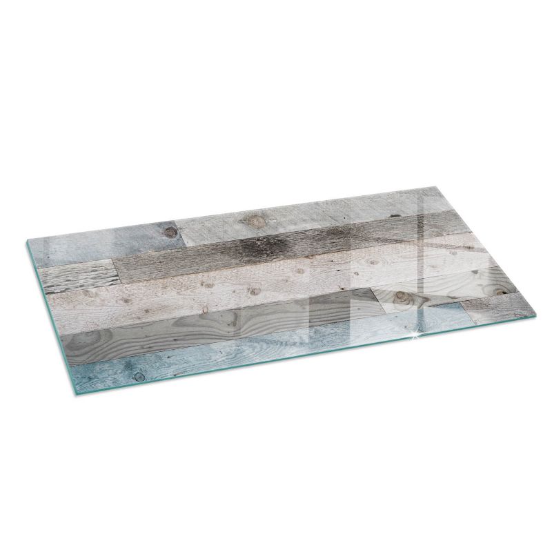 Podkładka Szklana Tulup 125x50 cm Ochrona Podłogi przed Iskrą Deski w różnych odcieniach 1 szt.
