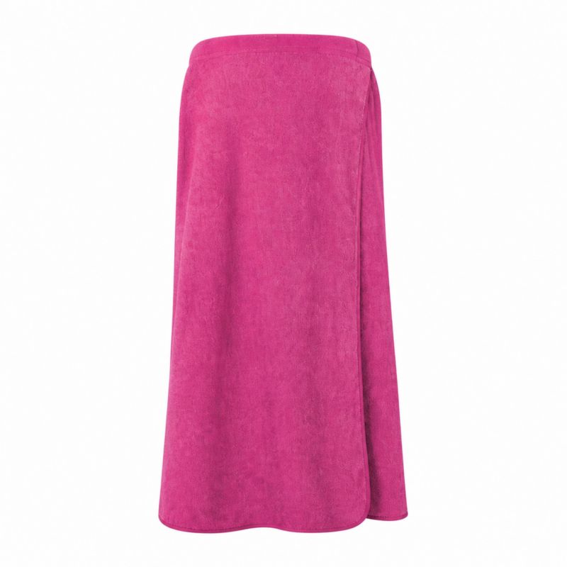 Ręcznik damski do sauny pareo z mikrofibry Spod Igły i Nitki S/M 75x135 cm fuksjowy 1 szt.