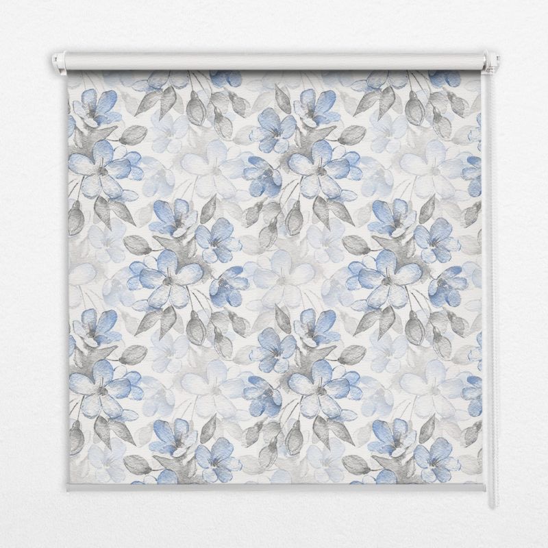 Roleta Do Okien Tulup 100x140 cm Kwiatki Montaż do ściany/sufitu 1 szt.