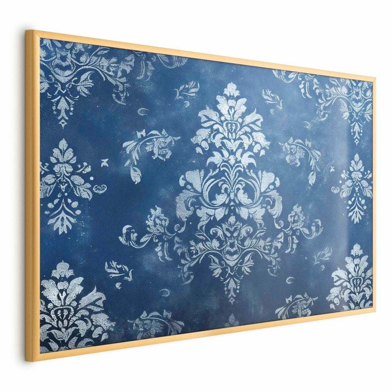 Plakat Artgeist Retro ornament 30x21 cm z ramą złotą 1 szt