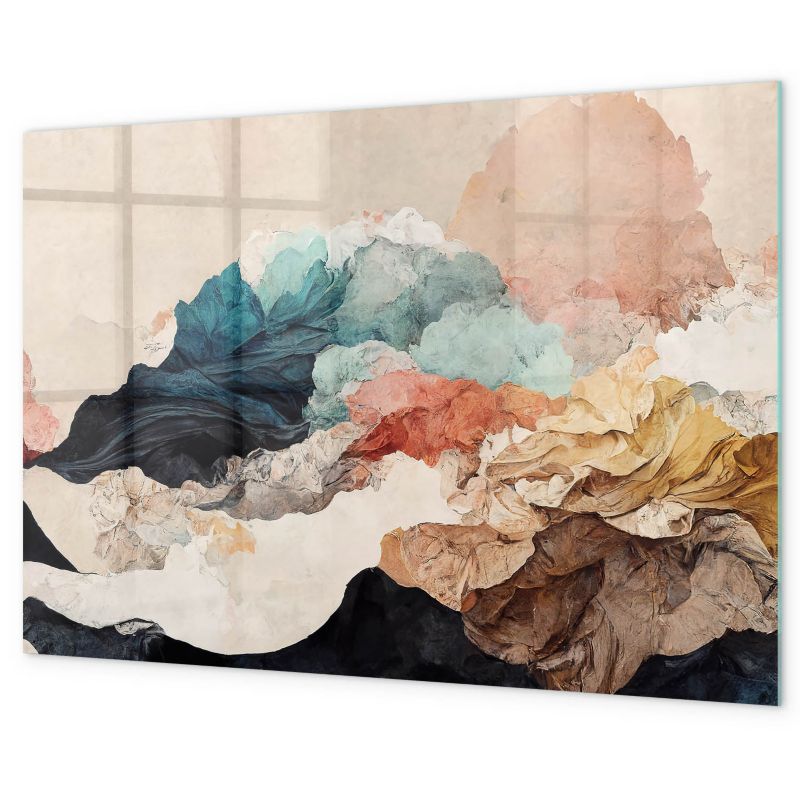 Tablica Magnetyczna Biurowa Na Ścianę Tulup 60x40 cm Wizjonerski pejzaż 5 magnesów neodymowych 1 kpl