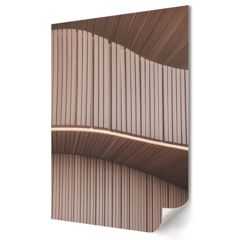 Plakat na płótnie Wallfluent Format A4 Drewniane panele Kolektyw Soft Structure 1 szt.