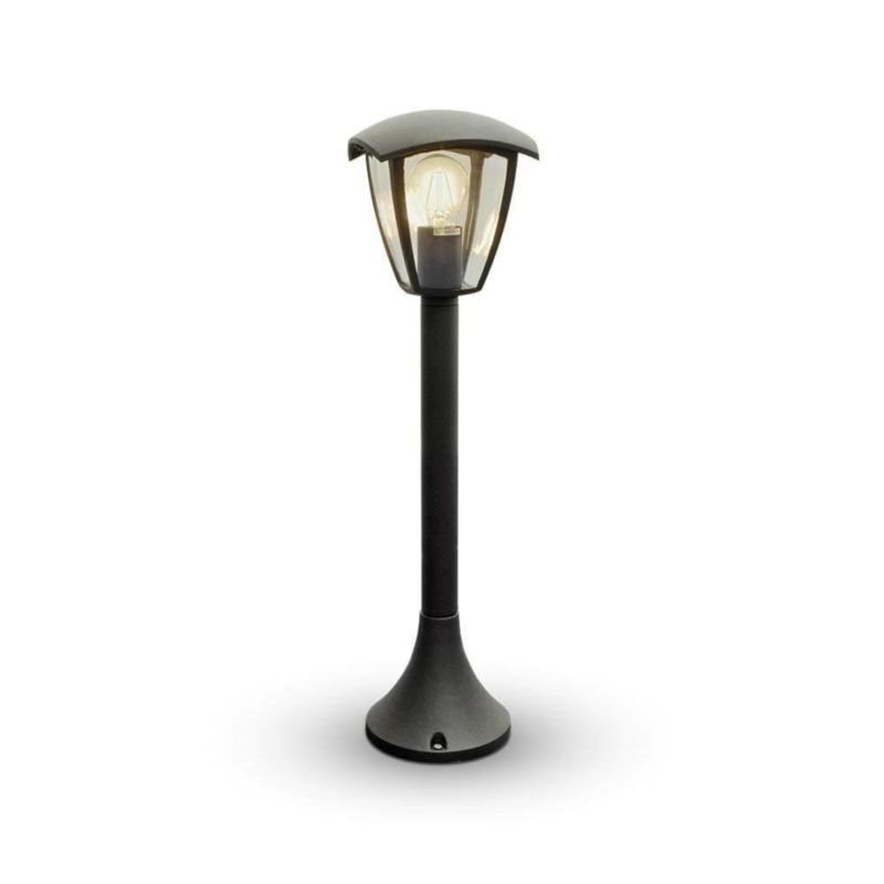 Lampa ogrodowa stojąca V-TAC 736 czarna 1 x E27 x IP44 wym: 60 x 17 cm - 1 szt.